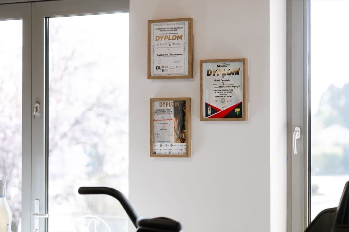 Dyplomy i osiągnięcia sportowe