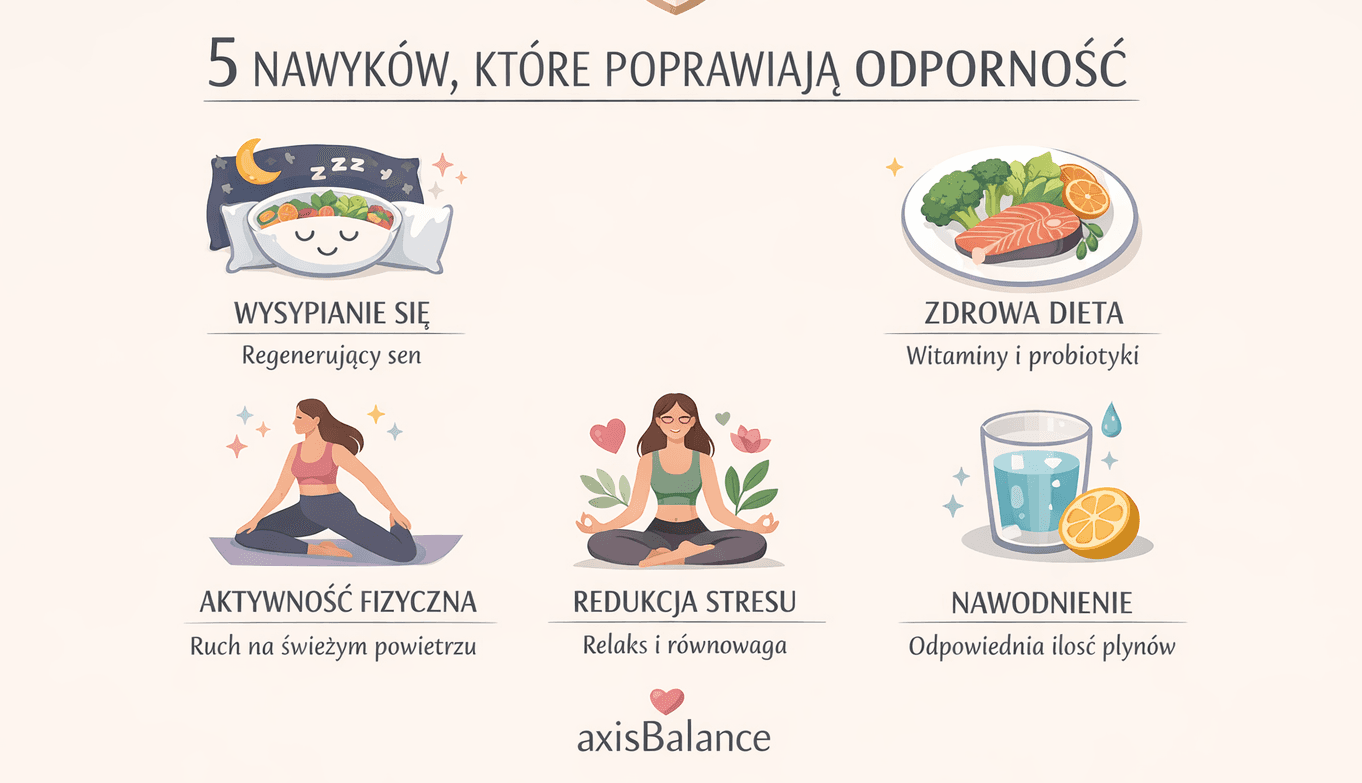 5 nawyków, które wzmocnią Twoją odporność